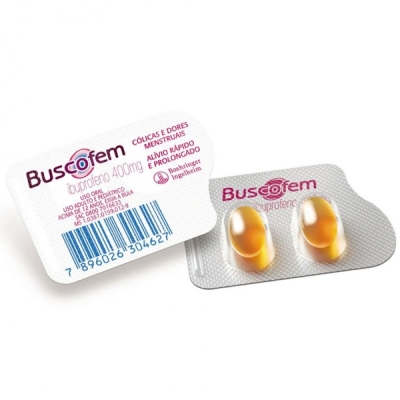 Buscofen 400mg env 2 cps