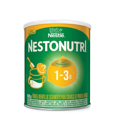 Fórmula Infantil Nestonutri 1 A 3 Anos Lata 800g