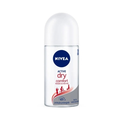 Desod nivea roll-on 50ml fem dry comfort 