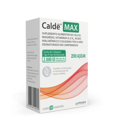 Polivitamínico Caldê Max 30 Comprimidos