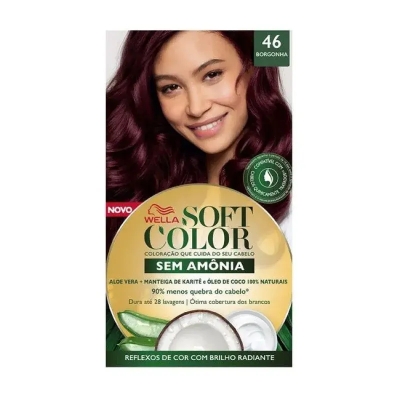 Tinta de Cabelo Semi-Permanente Soft Color - 46 Borgonha 
