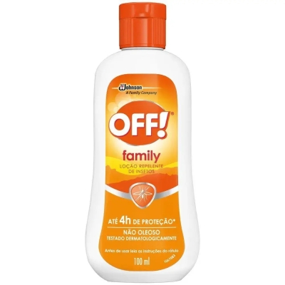 Repelente de Insetos Off! Loção Family 100ml