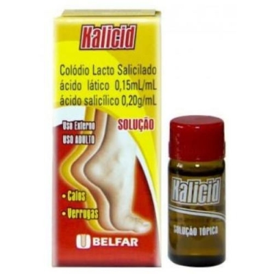 Kalicid 0,15ml/ml + 0,20g/ml Solução Tópica 10ml - Belfar