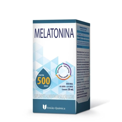 Melatonina União Química Solução Gotas 20ml