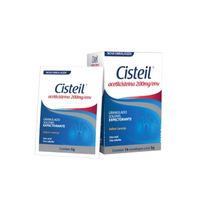 Cisteil 200mg 16 saches geolab
