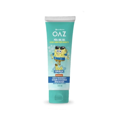 Pós-Sol Gel Infantil OAZ Bob Esponja 120ml
