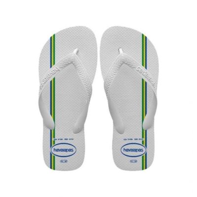 Sandália Havaianas Brasil Vibes Branca 39/40 Básico