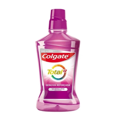 Enxaguante Antisséptico Bucal Colgate Total 12 Gengiva Reforçada 500ml