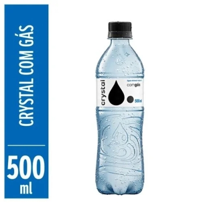 Água Mineral Crystal com Gás 500ml