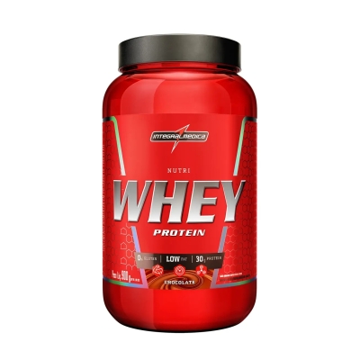 Nutri Whey Protein Integralmedica Chocolate Pote 907g