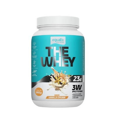 Equaliv The Whey Protein 960g Sabor Vanilla