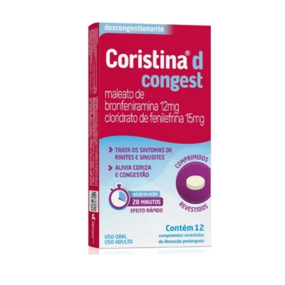 Coristina d congest 12 cpr