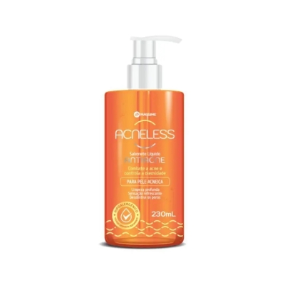 Sabonete Líquido para Acne Acneless 230ml Massime