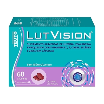 Suplemento Alimentar Lut Vision 60 Cápsulas Moles - Teuto