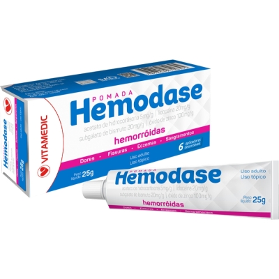 Hemodase pda 25gr 06aplic vitamedic