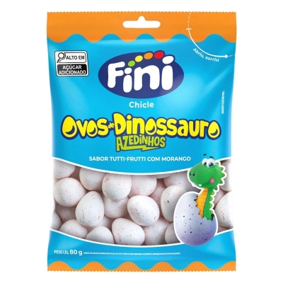 Chiclete Fini Ovos de Dinossauro 80g