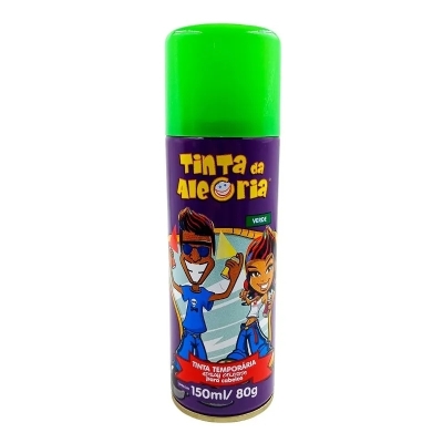 Tinta Da Alegria Spray Cabelo Verde 150ml