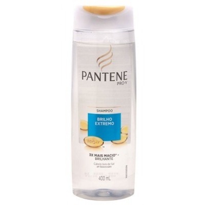 Sh pantene 400ml brilho extremo 