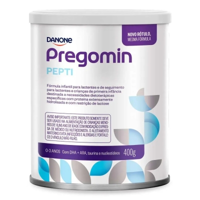 Fórmula Infantil Pregomin Pepti Zero Lactose Danone 0 a 3 anos 400g