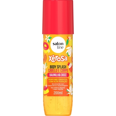 Body Splash Salon Line Xêrosa Cabelo e Corpo Baunilha Doce 200ml