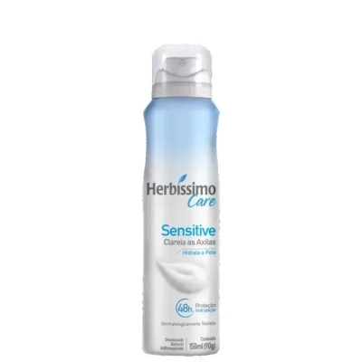Desodorante Aerossol Antitranspirante Herbissimo Care Sensitive 150ml