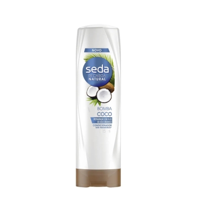 Condicionador Seda Recarga Natural Bomba de Coco 325ml