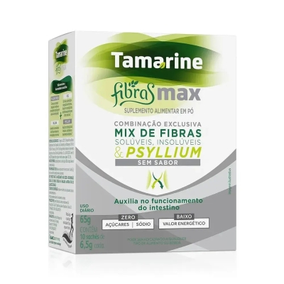 Suplemento Alimentar Mix de Fibras Tamarine Max 10 Sachês S/Sabor
