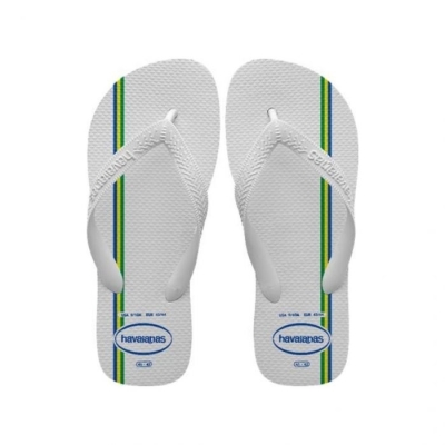 Sandália Havaianas Brasil Vibes Branca 35/36 Básico