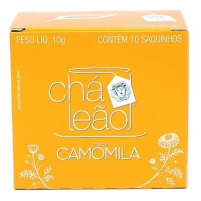 Cha leao 10 saches 10g camomila