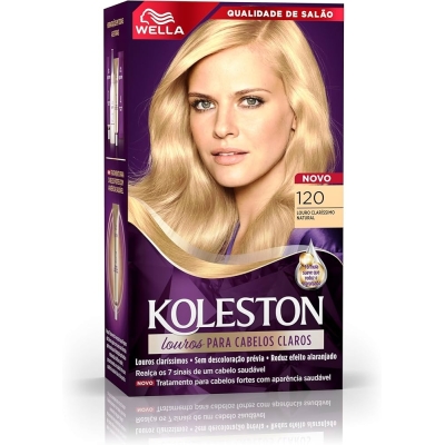 Tintura Creme Koleston Nº120 Louro Claríssimo Natural 1 Unidade