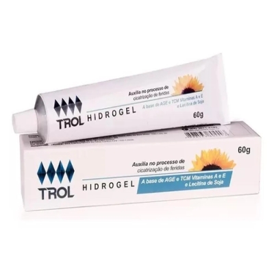 Hidrogel Cicatrizante com AGE e Óleo de Girassol 60g - Trol