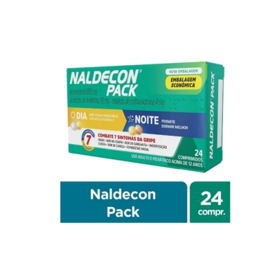 Naldecon dia/noite 24 cpr pack