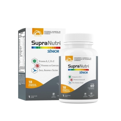 Suplemento Alimentar SupraNutri Sênior 60 Cápsulas 