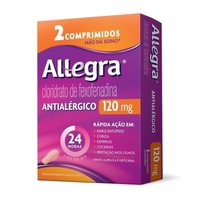 Allegra 120mg 2 cpr