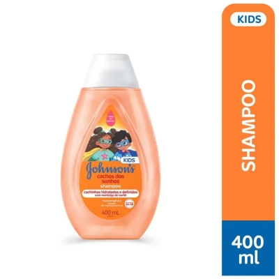 Shampoo Johnson's Baby Cachos dos Sonhos 400ml