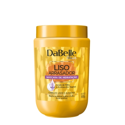 Máscara Capilar Dabelle Liso Arrasador 800g