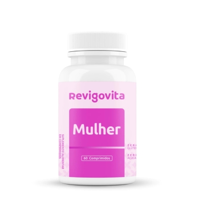 Revigovita Mulher 600mg 60 Comprimidos 