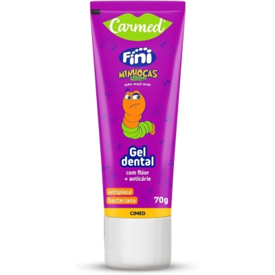 Carmed gel dental fluor 70g fini minho