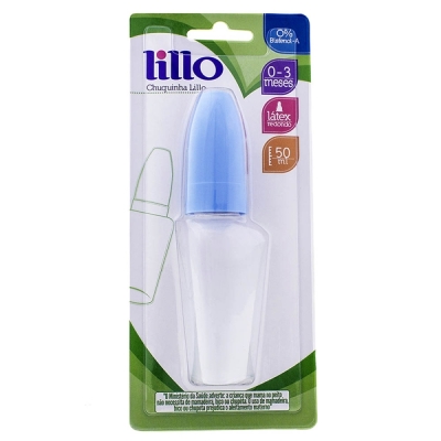 Chuquinha lillo bico latex 50ml azul