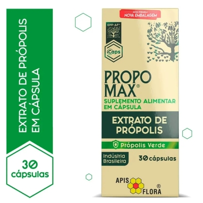 Extrato de Própolis Propomax 30 Cápsulas - Apis Flora