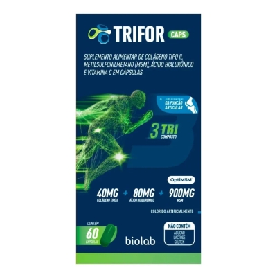 Suplemento Alimentar Trifor Caps 60 Cápsulas