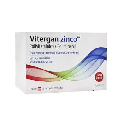Vitergarn Zinco 60 Comprimidos