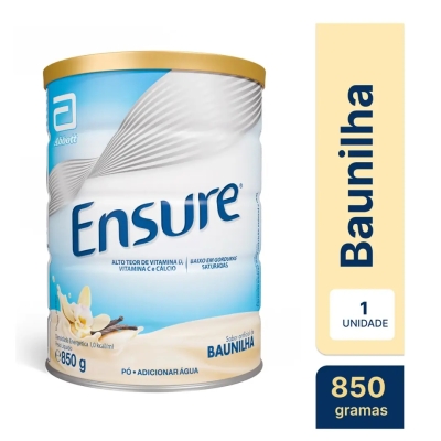 Suplemento Alimentar Ensure Sabor Baunilha 850g