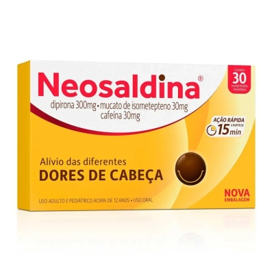 Neosaldina Analgésico 30 Drágeas