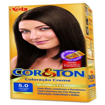 Tint cor e ton 5.0 cast claro