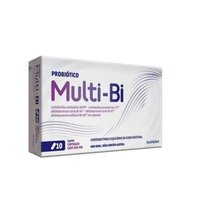 Probiótico Multi-Bi 10 Cápsulas