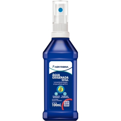 Água Oxigenada em Spray Adv Farma 10 Volumes 100ml