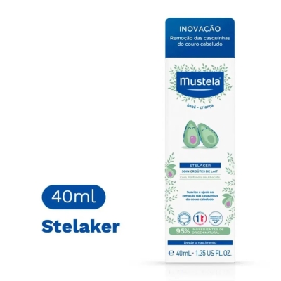 Stelaker Crosta Láctea Mustela Bebê 40ml