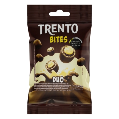 Wafer Trento Bites Duo - Pacote com 40G