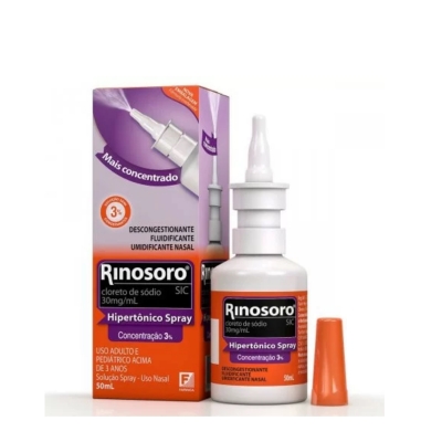 Descongestionante Nasal Rinosoro Sic Spray 30mg/ml 50ml